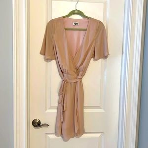 Show me your Mumu blush wrap dress
